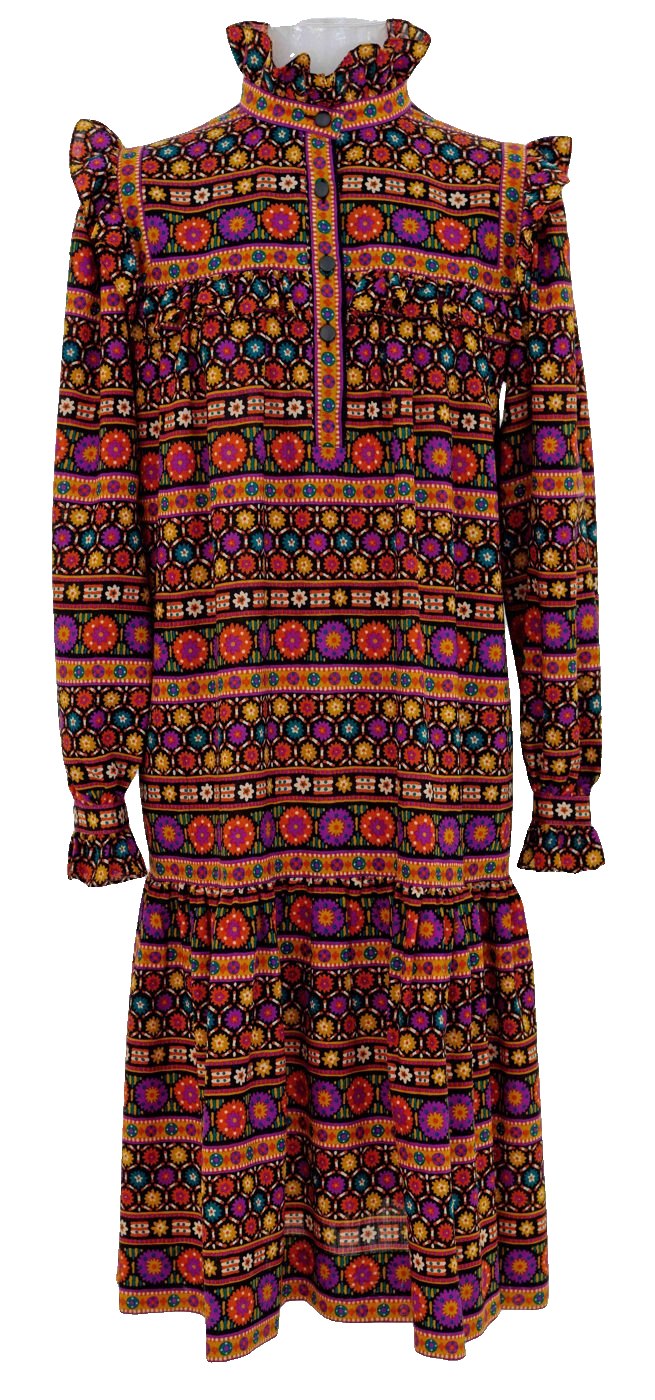 YSL 1970's dress